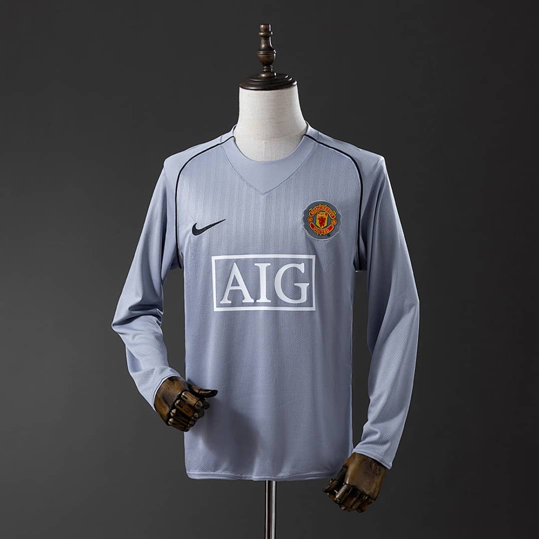Camisola Guarda-Redes do Manchester United 2007 (Retro, Manga Longa)