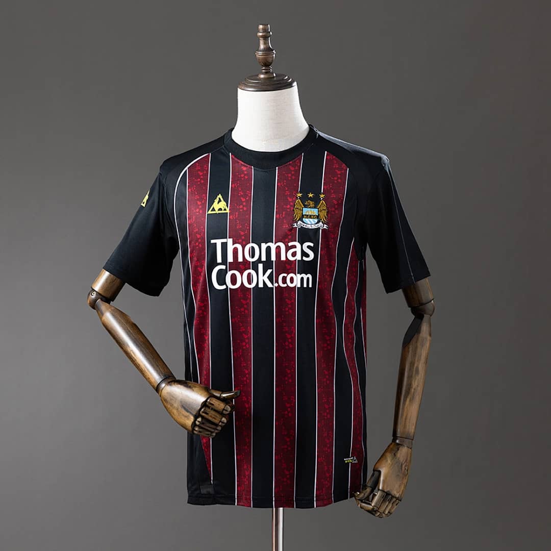 Camisola Alternativa do Manchester City 2008/2009 (Retro)