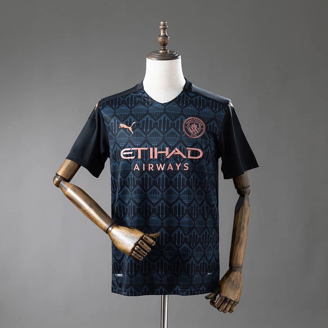 Camisola Alternativa do Manchester City 2020/2021 (Retro)