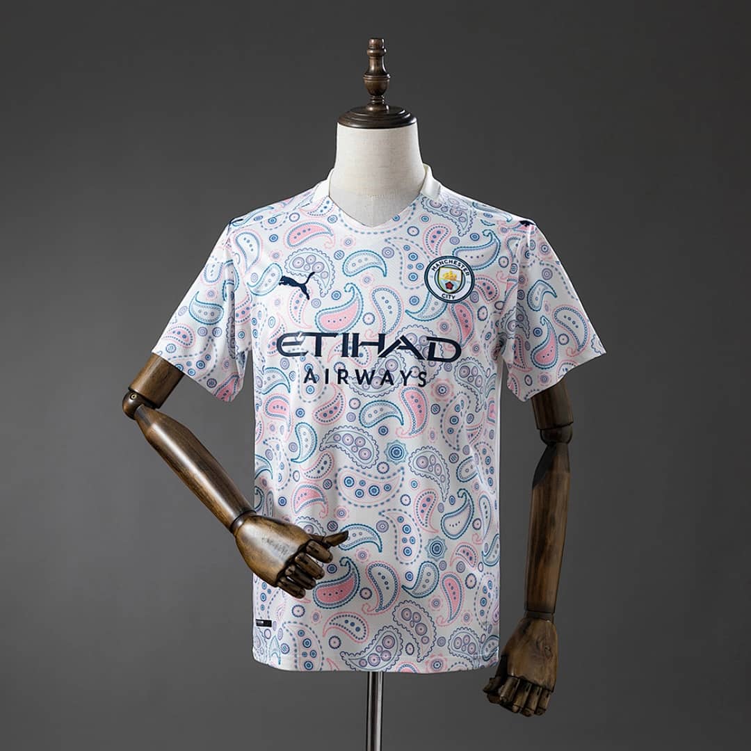 Camisola Terceira do Manchester City 2020/2021 (Retro)