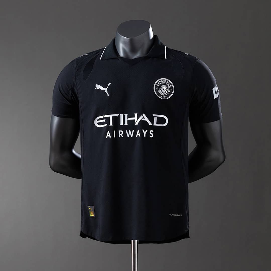 Camisola Alternativa do Manchester City 2025/2026 (2)