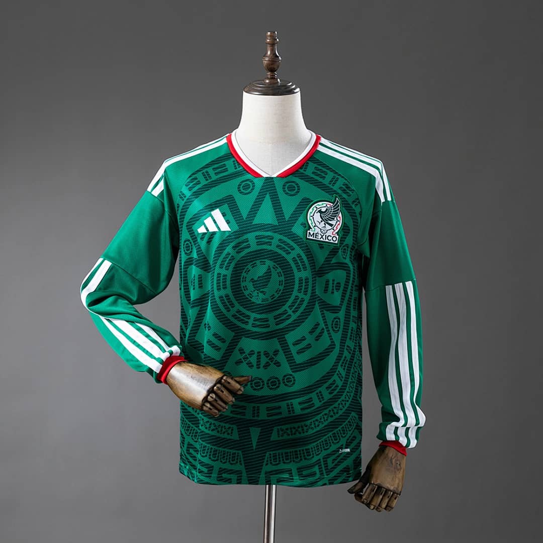 Camisola Principal do Mexico 2026 (Manga Longa)