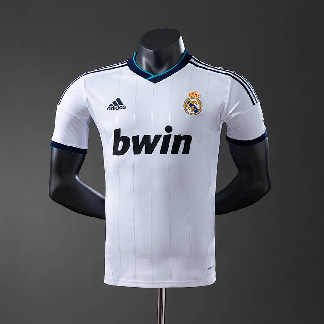Camisola Principal do Real Madrid 2012/2013 (Retro, Versao Jogador)