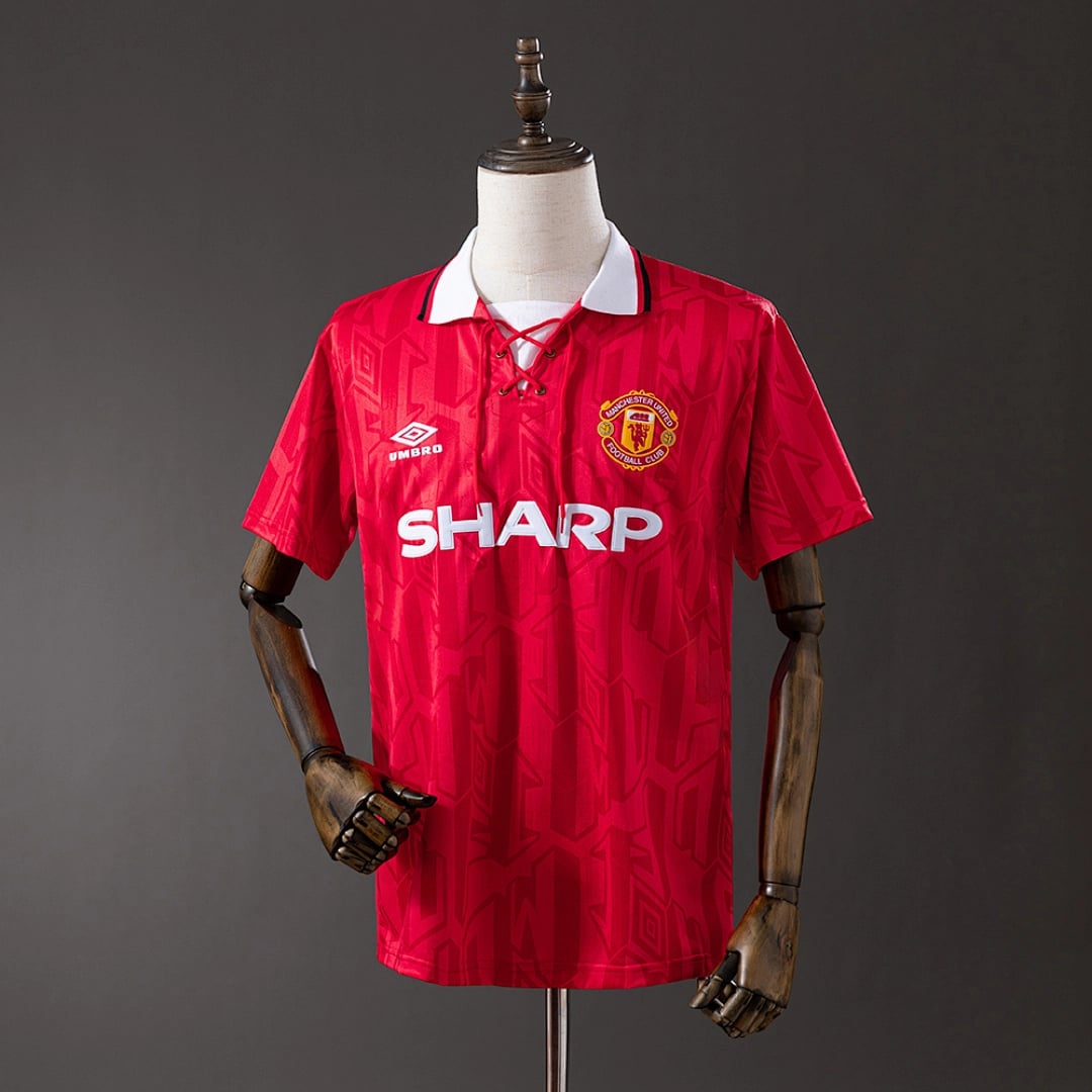 Camisola Principal do Manchester United (Retro) (2) - Vista 1