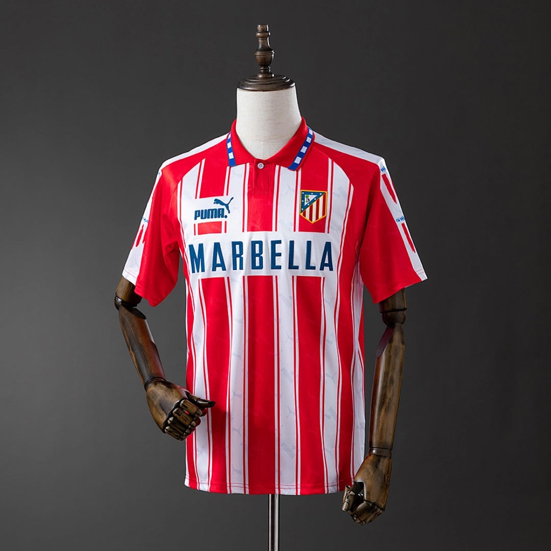 Camisola Principal do Atletico Madrid 1994/1995 (Retro) - Vista 1