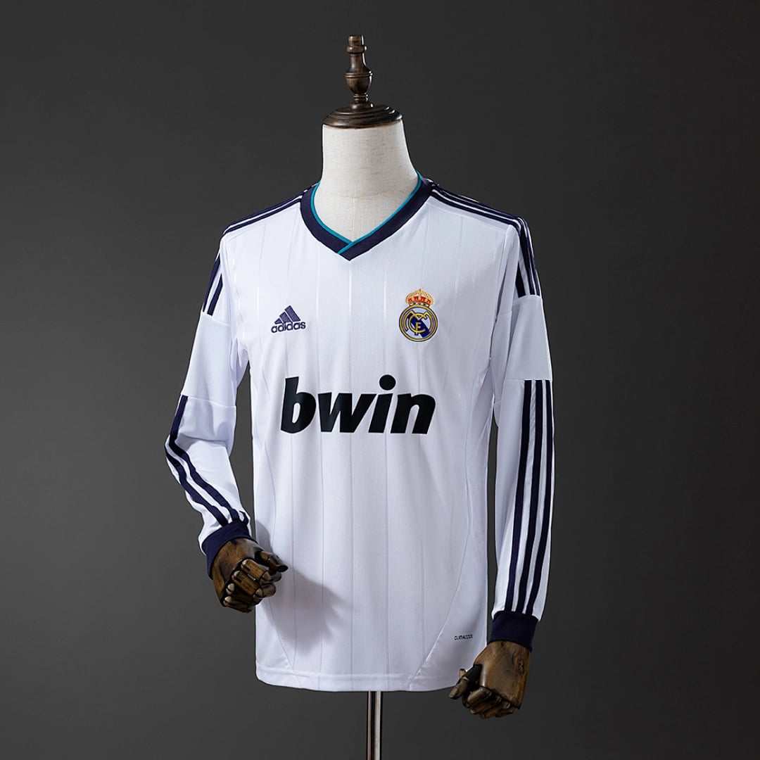 Camisola Principal do Real Madrid 2012/2013 (Retro, Manga Longa) - Vista 1