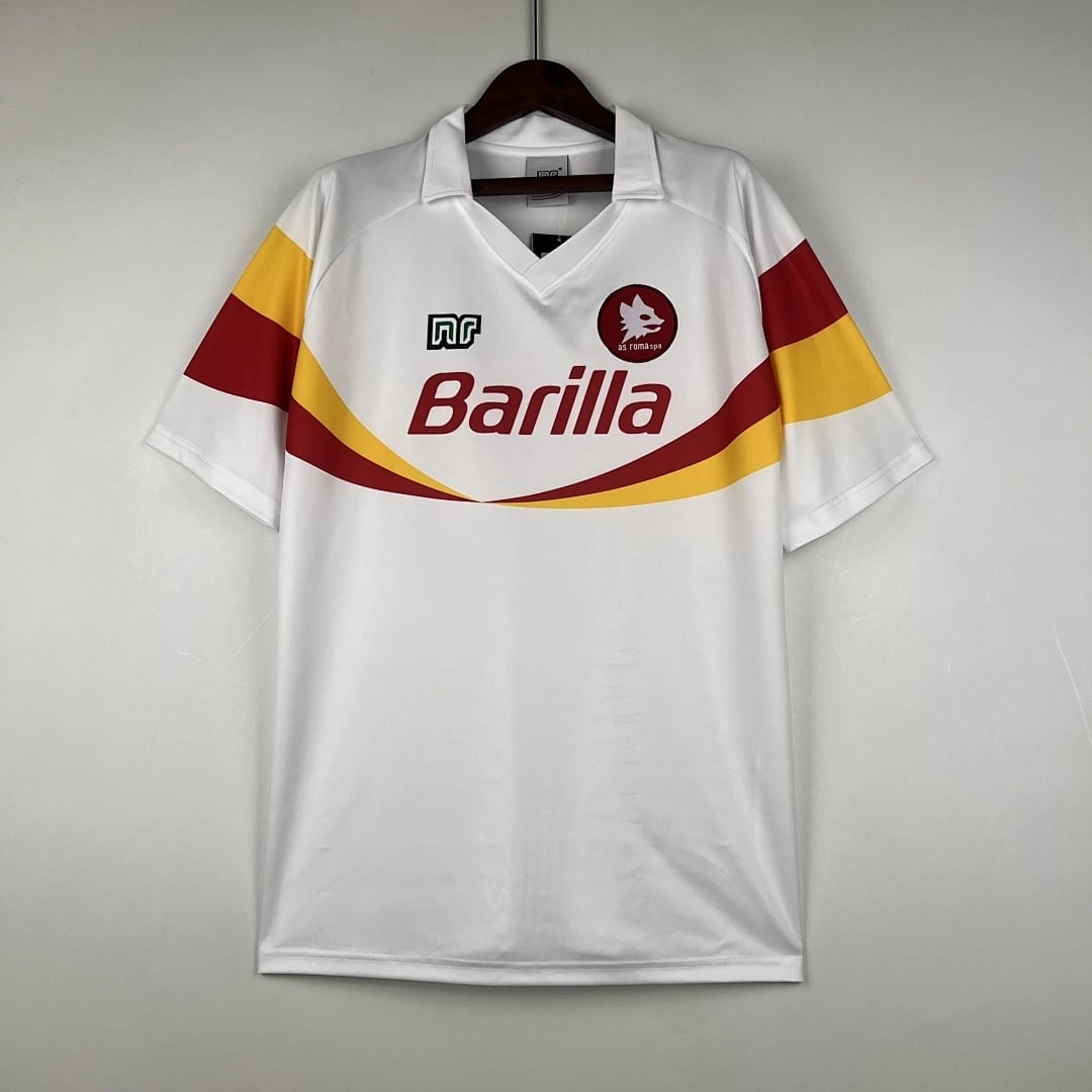 Camisola Alternativa do AS Roma 1990/1991 (Retro) - Vista 1