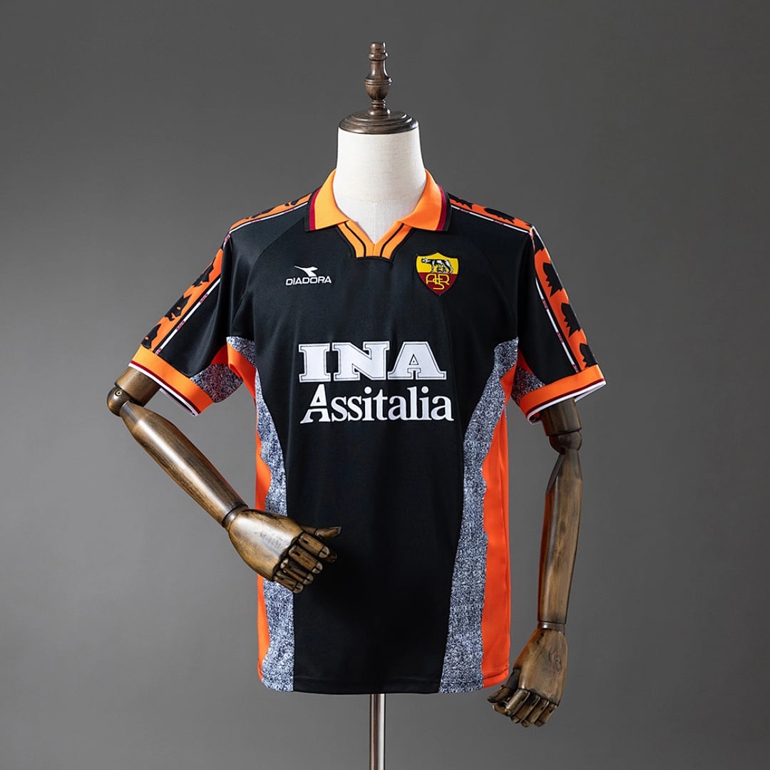Camisola Terceira do AS Roma 1998/1999 (Retro) - Vista 1