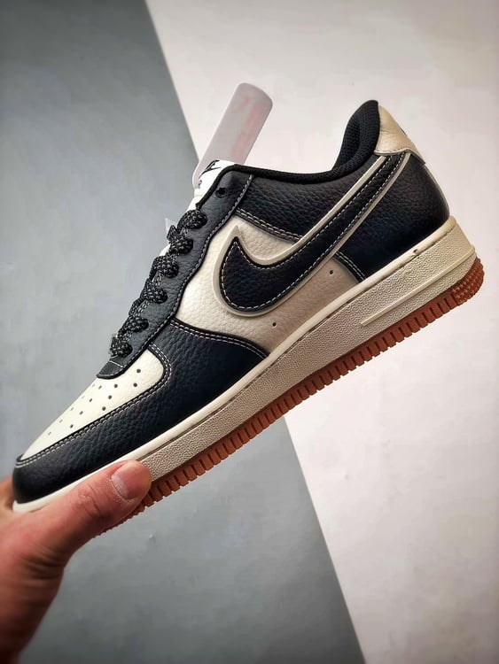 Stussy x Air Force 1 Low Branco e Preto - Vista 5