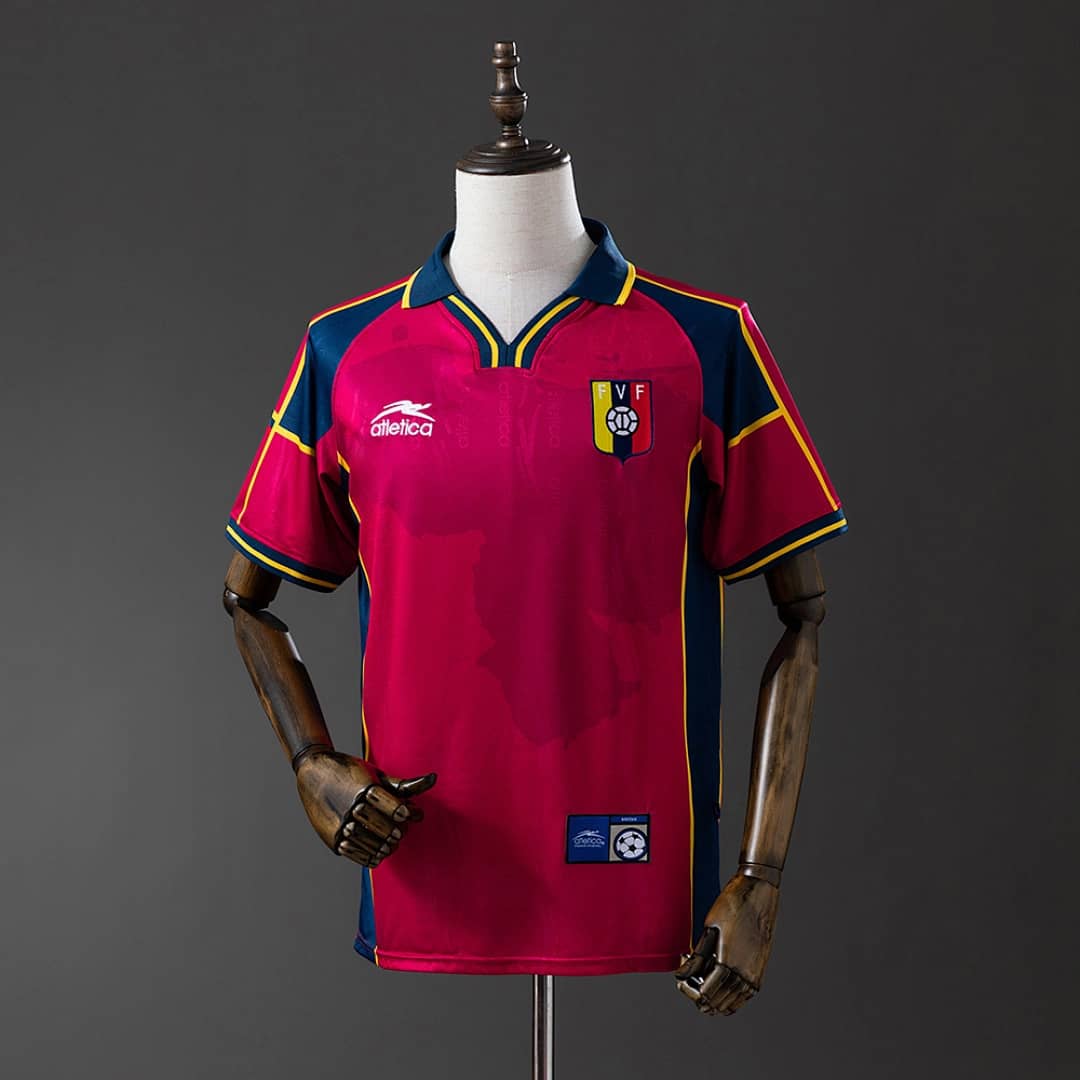 Camisola Principal do Venezuela 2000 (Retro)