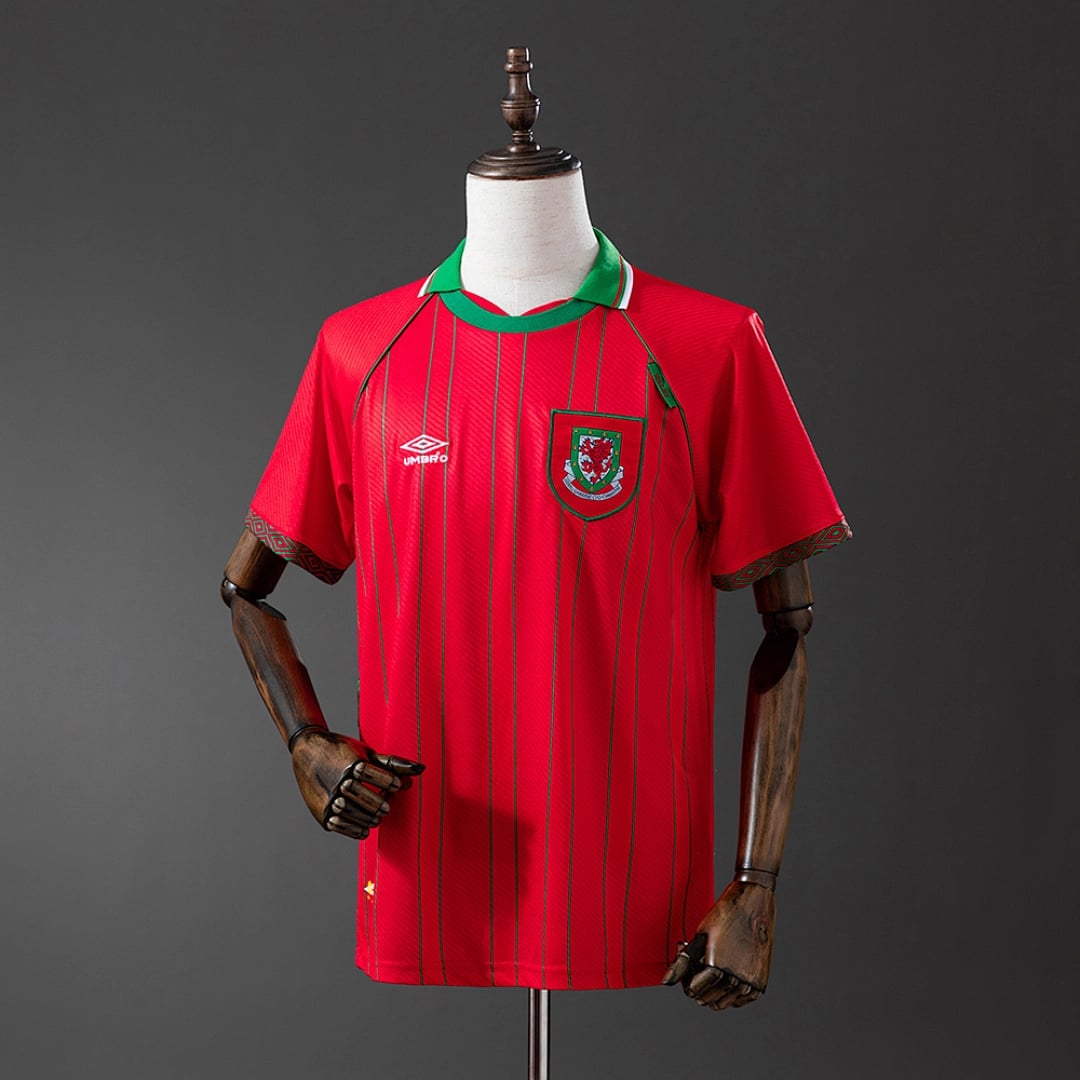 Camisola Principal do PaÃs de Gales 1994 (Retro) - Vista 1