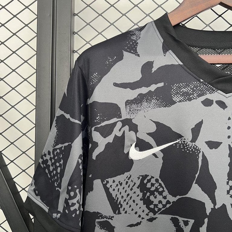 Sporting Training T-shirt Black 25/26 - Vista 5