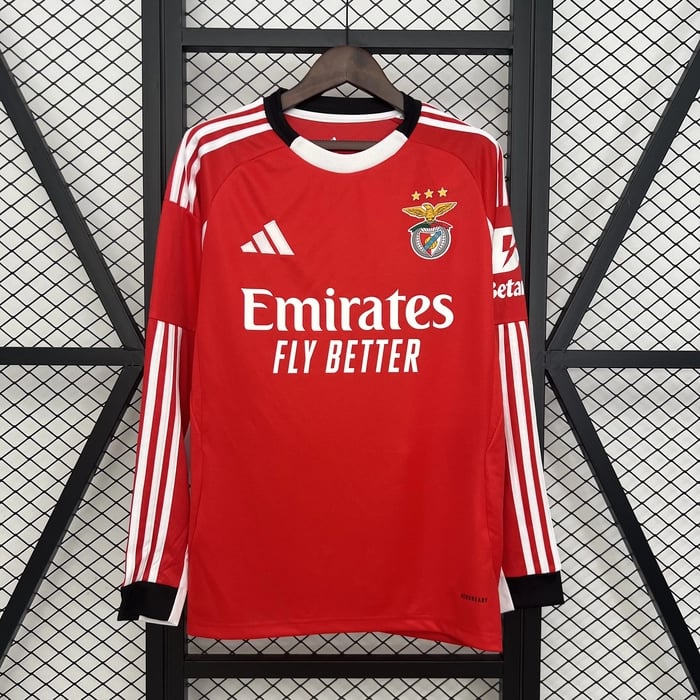 Benfica Home Jersey 25/26 - Long Sleeve - Vista 1