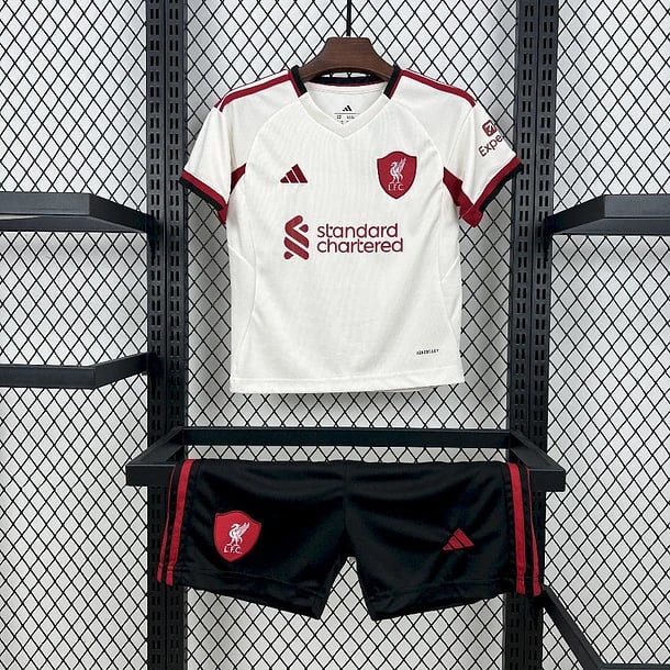Liverpool kids Alternate Jersey 2025/26 - Vista 1