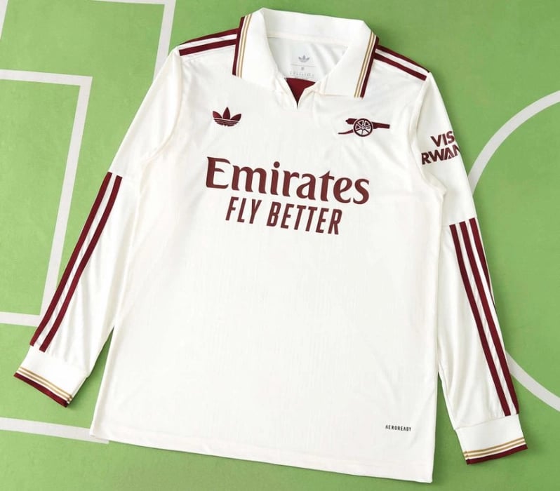 Arsenal Third Long Sleeve Jersey 25/26 - Vista 1