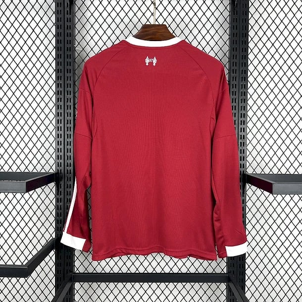 Liverpool Home Long Sleeve Jersey 2025/26 - Vista 2