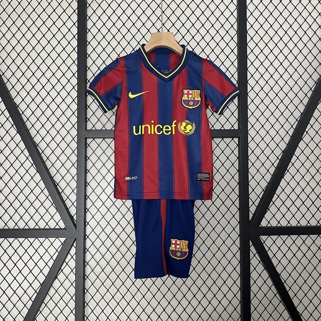 Kit Crianca FC Barcelona Principal 2009/2010 - Vista 1