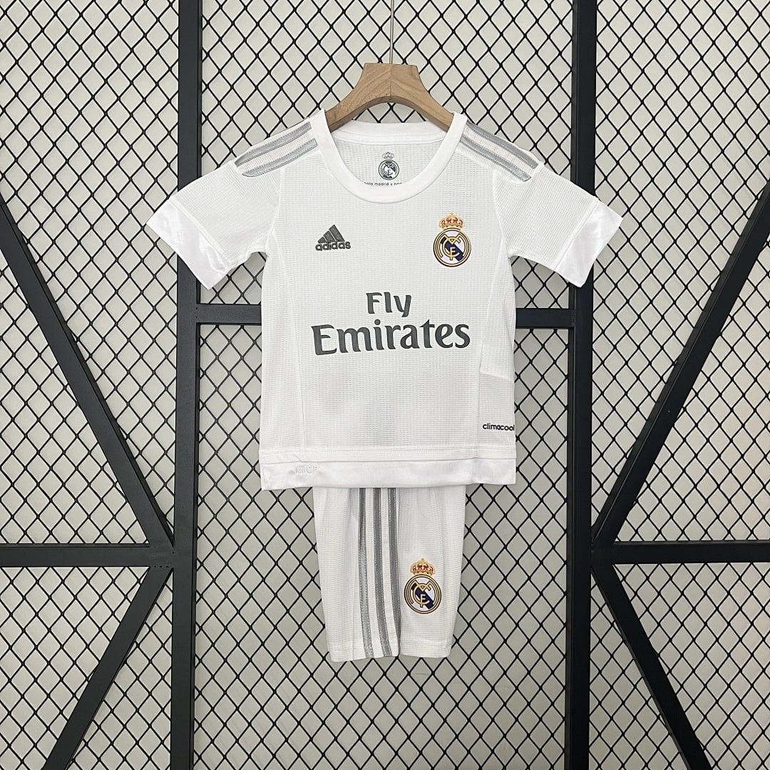 Kit Crianca Real Madrid Principal 2015/2016 - Vista 1