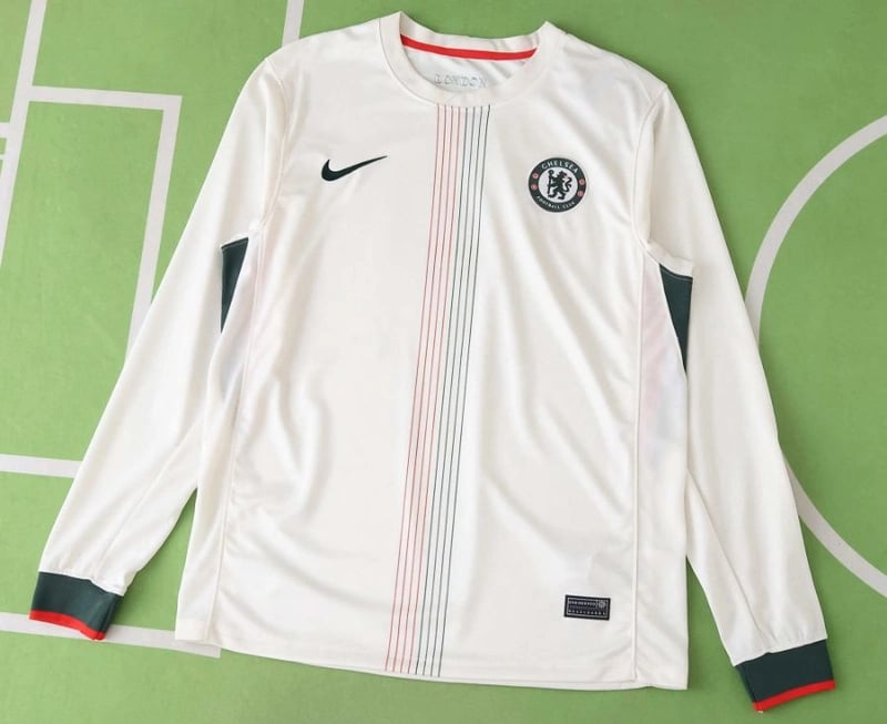 Chelsea F.C. Away Long Sleeve Jersey 25/26 - Vista 1